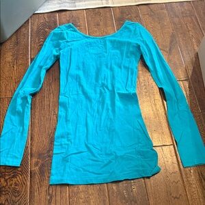 BKE Vibrant Blue Long Sleeve Top Tunic